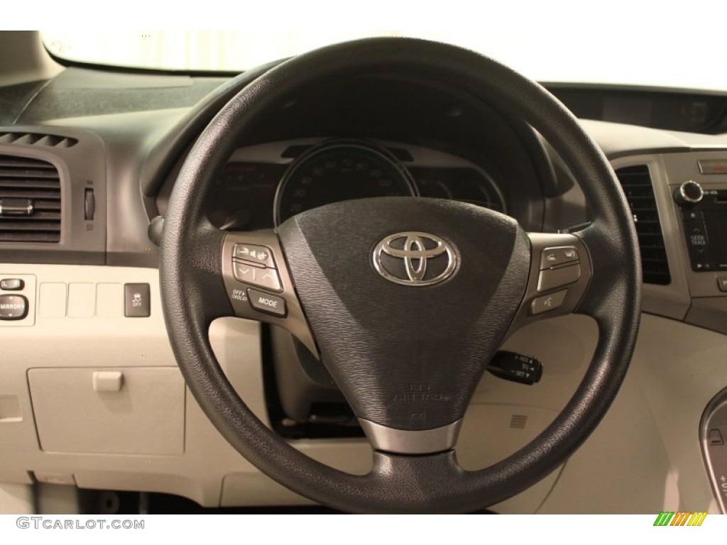 2012 Toyota Venza LE Steering Wheel Photos