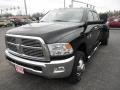 Brilliant Black Crystal Pearl - Ram 3500 HD Big Horn Crew Cab 4x4 Dually Photo No. 3