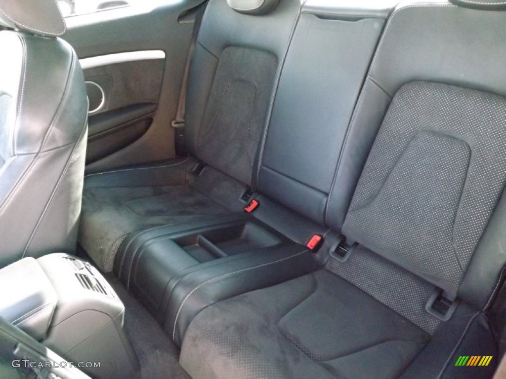 Black Interior 2010 Audi A5 2.0T quattro Coupe Photo #79745237