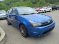 2011 Blue Flame Metallic Ford Focus SES Sedan  photo #5