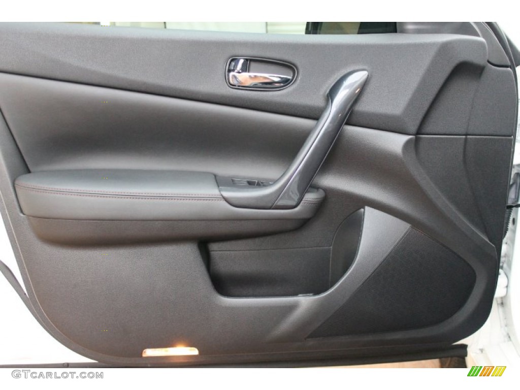 2012 Nissan Maxima 3.5 SV Charcoal Door Panel Photo #79745565