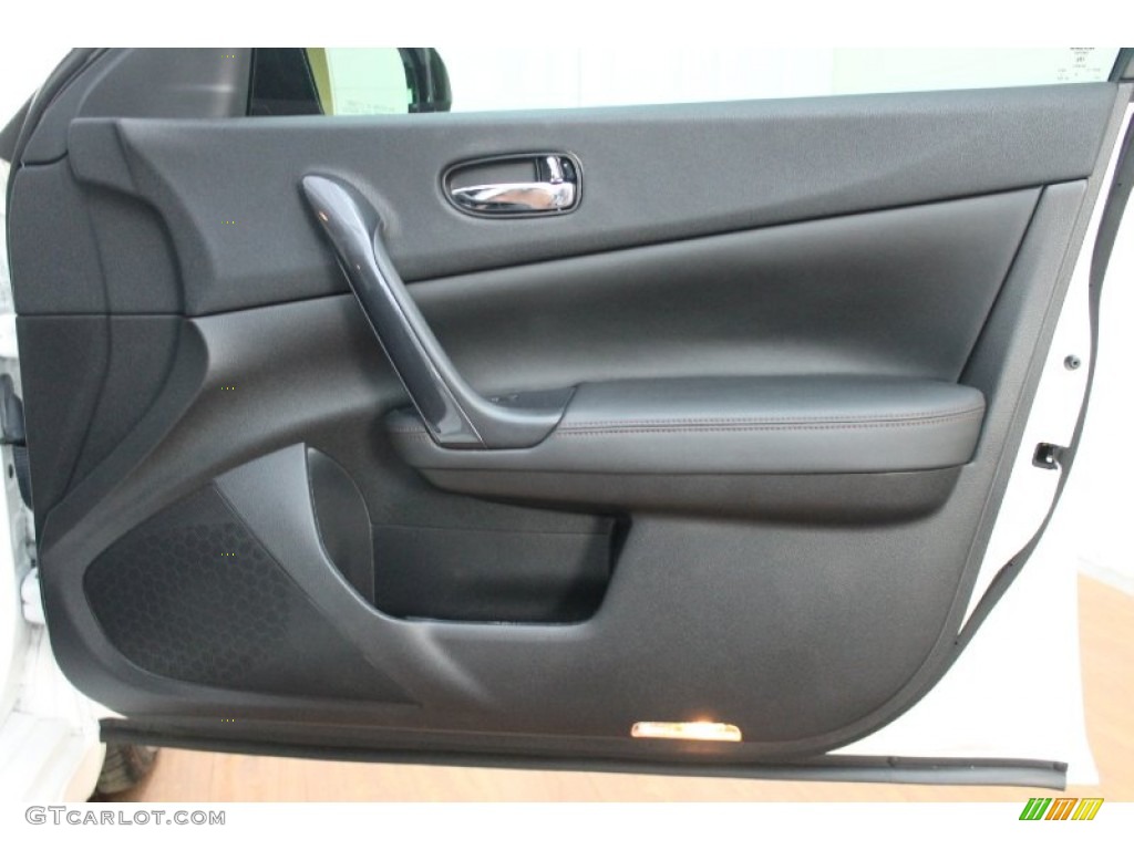 2012 Nissan Maxima 3.5 SV Charcoal Door Panel Photo #79745583
