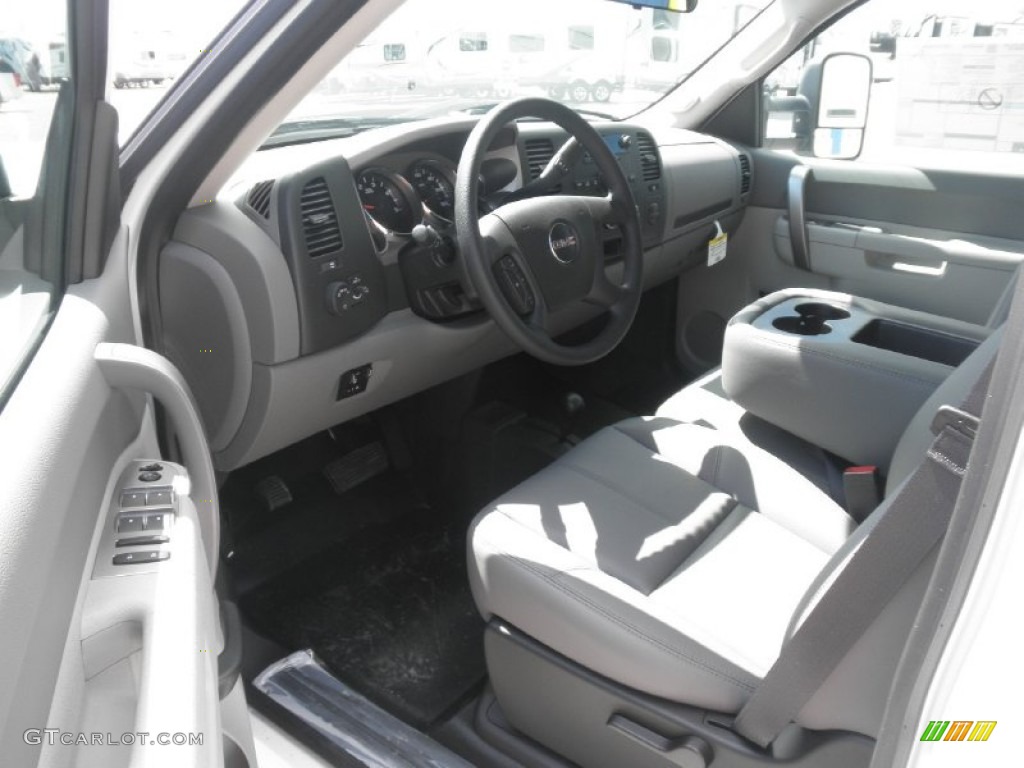 2013 Sierra 3500HD Crew Cab Chassis 4x4 Dually - Summit White / Dark Titanium photo #6