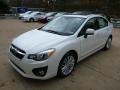 Satin White Pearl - Impreza 2.0i Limited 4 Door Photo No. 8