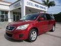 Pomegranate Red Metallic 2010 Volkswagen Routan SE