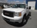 2013 Summit White GMC Sierra 3500HD Regular Cab Chassis  photo #3