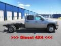 Steel Gray Metallic 2013 GMC Sierra 3500HD SLE Crew Cab 4x4