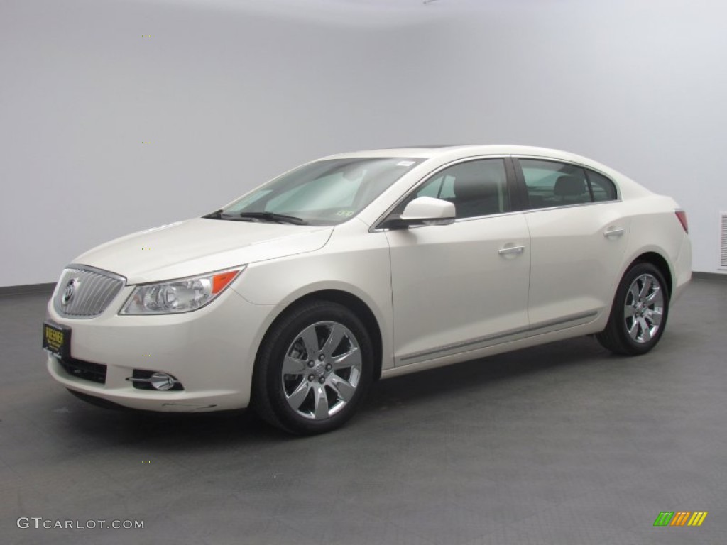 White Diamond Tricoat 2010 Buick LaCrosse CXS Exterior Photo #79747184