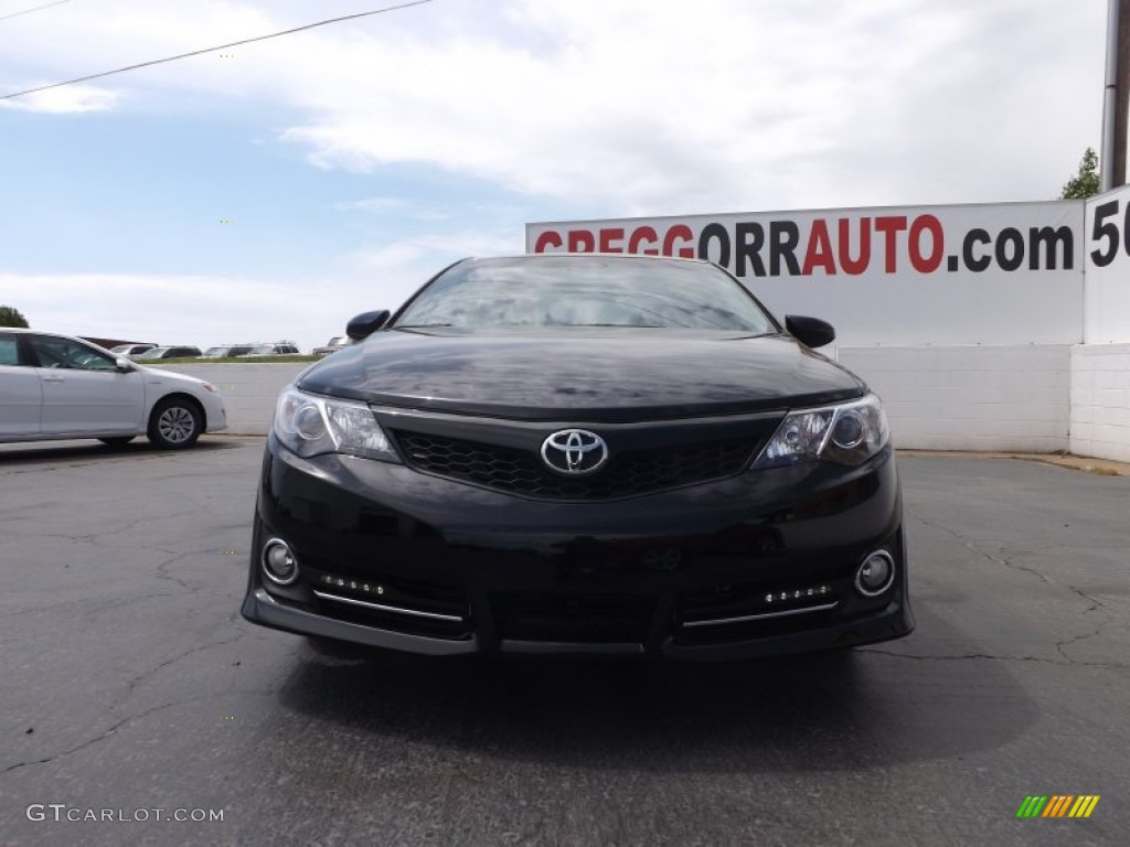 2013 Camry SE - Attitude Black Metallic / Black/Ash photo #2