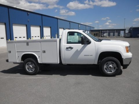 2013 GMC Sierra 2500HD Regular Cab Utility Truck Data, Info and Specs