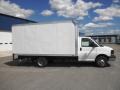  2013 Savana Cutaway 3500 Commercial Moving Truck Summit White