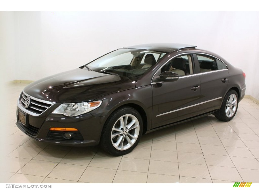 Mocha Anthracite Metallic 2010 Volkswagen CC Luxury Exterior Photo #79748465