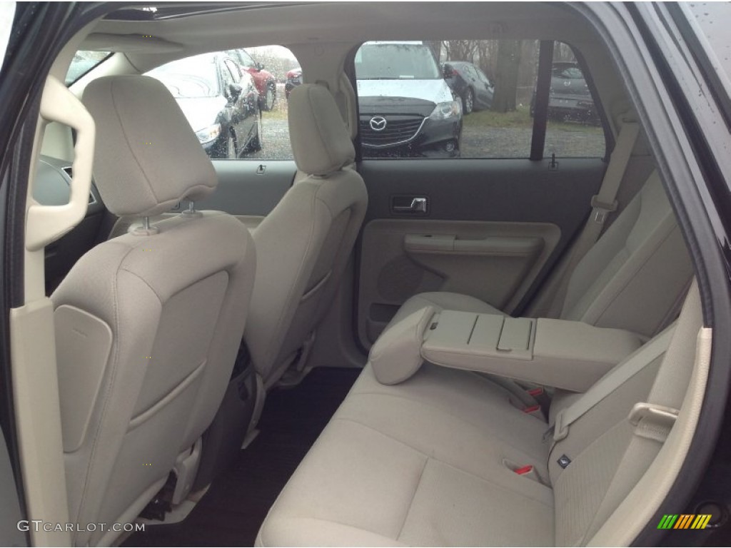 2008 Ford Edge SEL AWD Rear Seat Photos