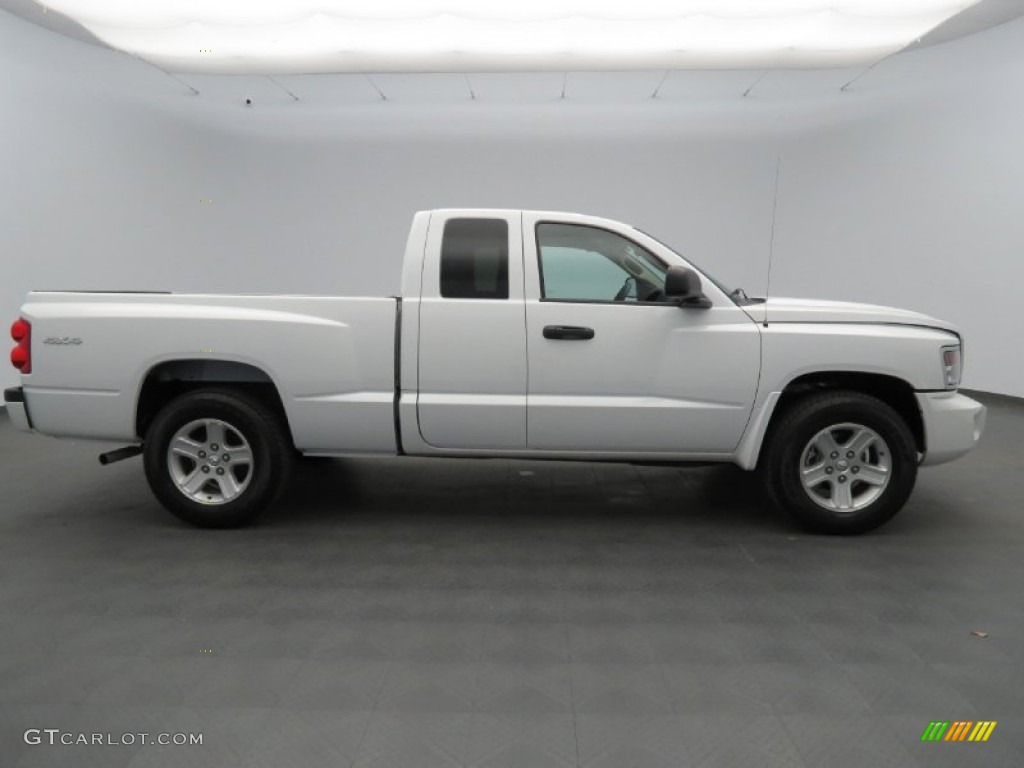 Bright White 2011 Dodge Dakota Lone Star Extended Cab 4x4 Exterior Photo #79748895