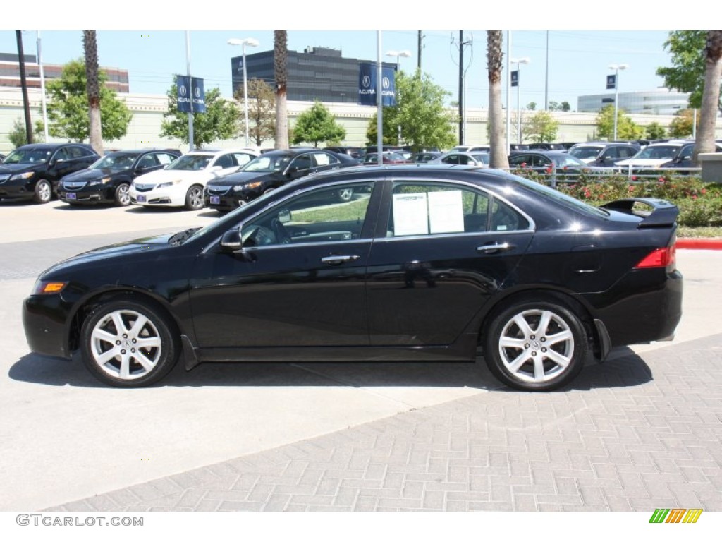 Nighthawk Black Pearl 2004 Acura TSX Sedan Exterior Photo #79749040