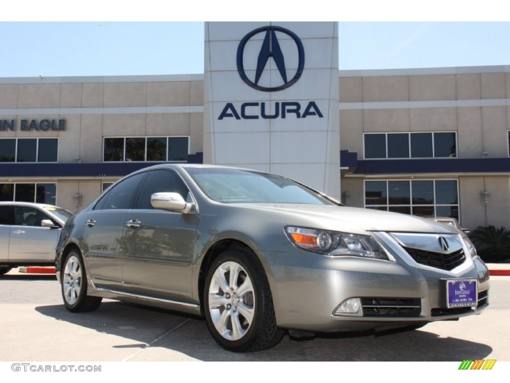 2010 RL Technology - Silver Jade Metallic / Taupe Gray photo #1