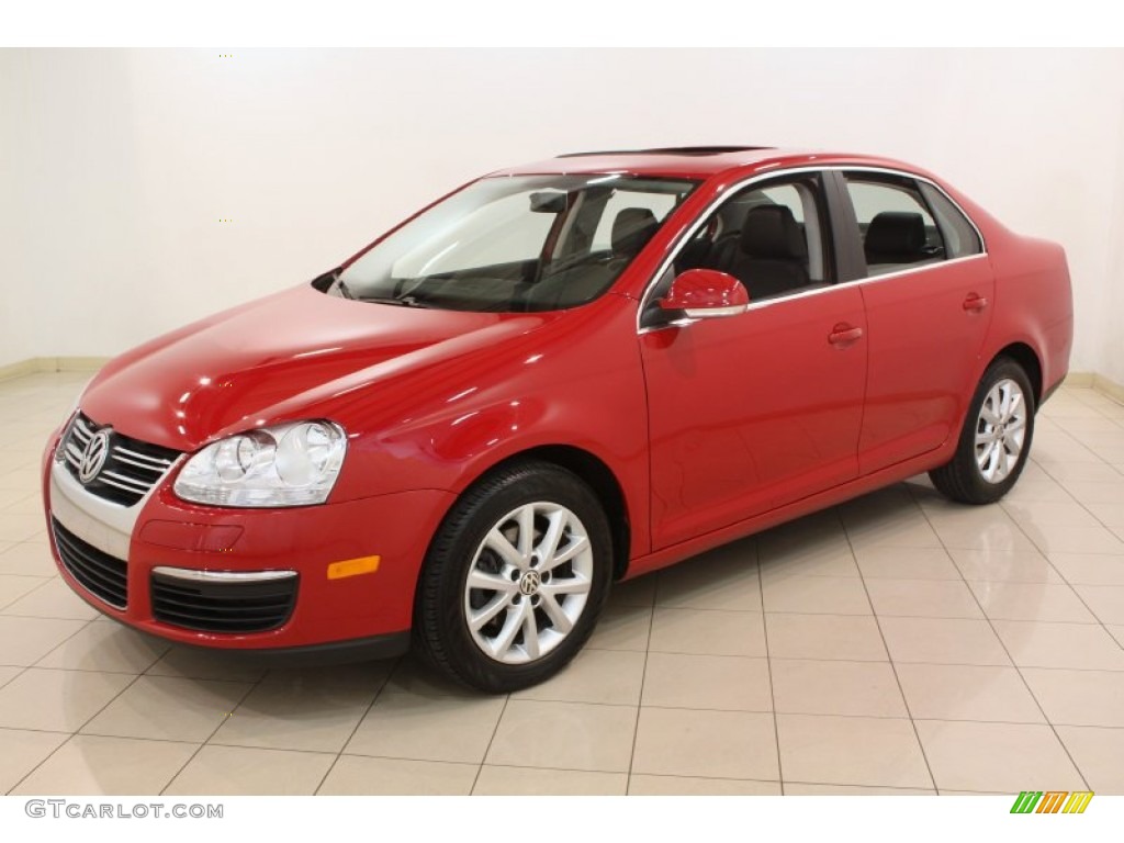 Salsa Red 2010 Volkswagen Jetta SE Sedan Exterior Photo #79749702