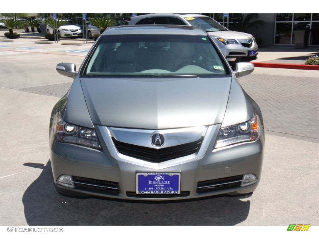 2010 RL Technology - Silver Jade Metallic / Taupe Gray photo #3