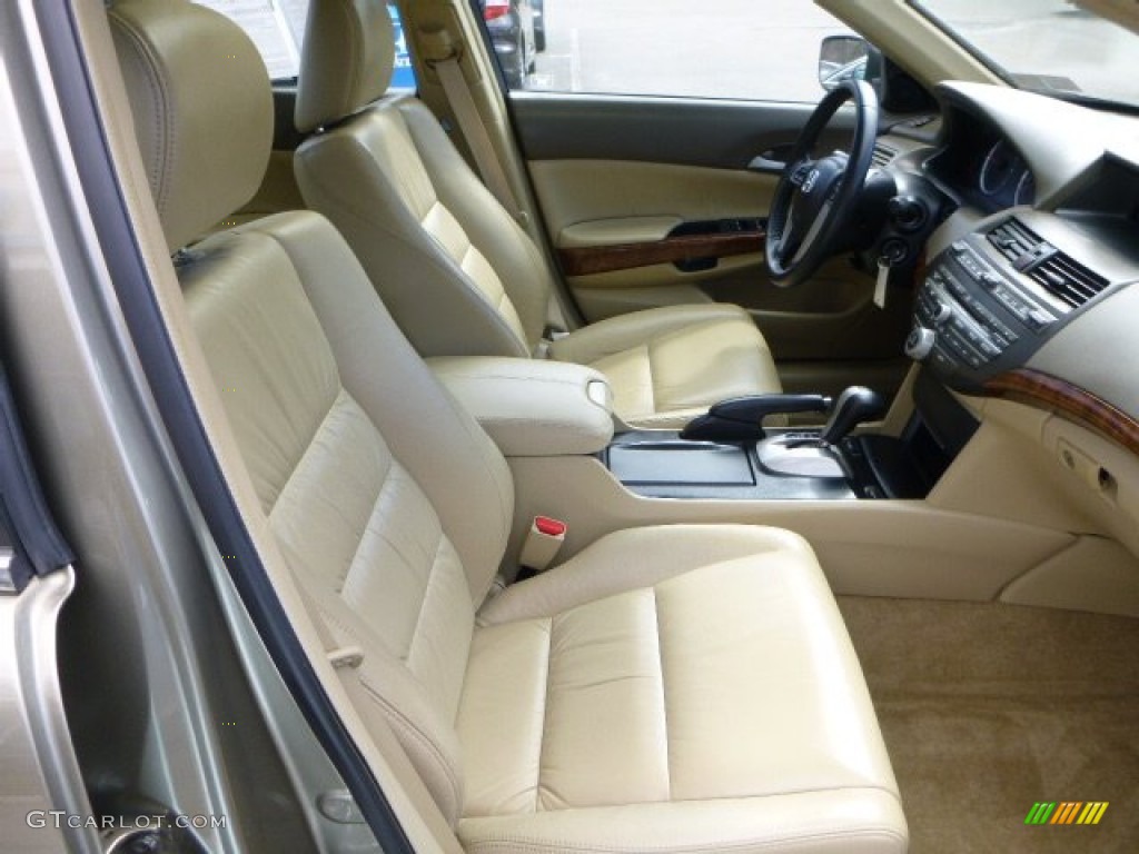 2009 Accord EX-L Sedan - Bold Beige Metallic / Ivory photo #10