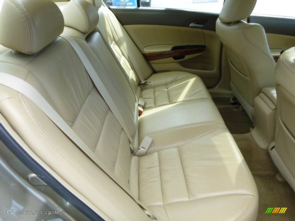 2009 Honda Accord EX-L Sedan Rear Seat Photos