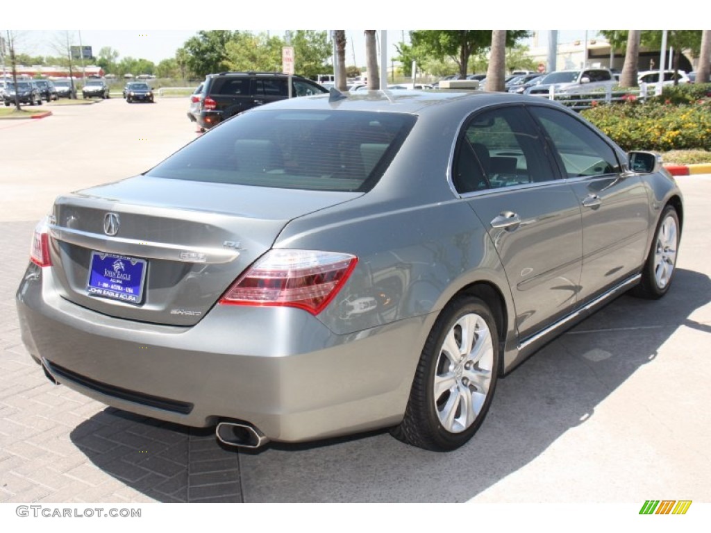 2010 RL Technology - Silver Jade Metallic / Taupe Gray photo #8