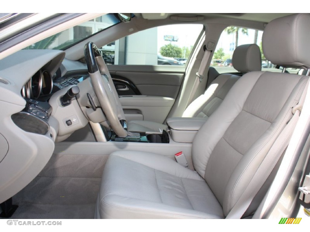 2010 RL Technology - Silver Jade Metallic / Taupe Gray photo #10