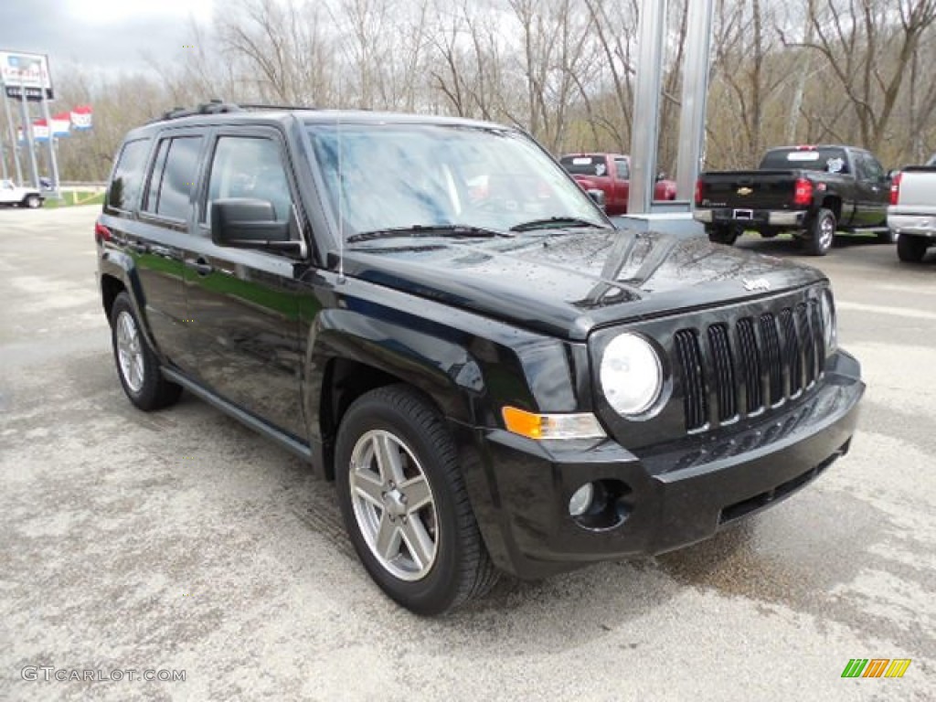 Black Clearcoat 2007 Jeep Patriot Sport 4x4 Exterior Photo #79749926