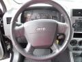 2007 Jeep Patriot Pastel Slate Gray Interior Steering Wheel Photo