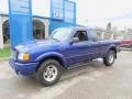 2003 Sonic Blue Metallic Ford Ranger Edge SuperCab 4x4  photo #1