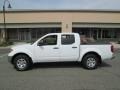 2007 Avalanche White Nissan Frontier SE Crew Cab 4x4  photo #3