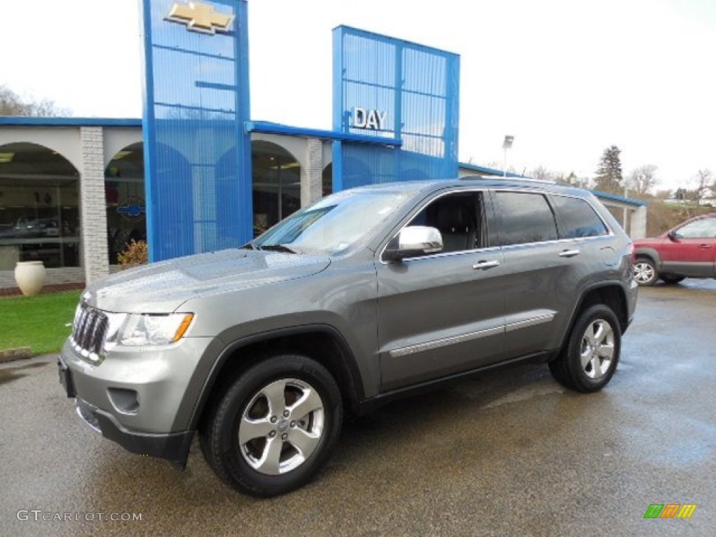 2012 Grand Cherokee Limited 4x4 - Mineral Gray Metallic / Black photo #1