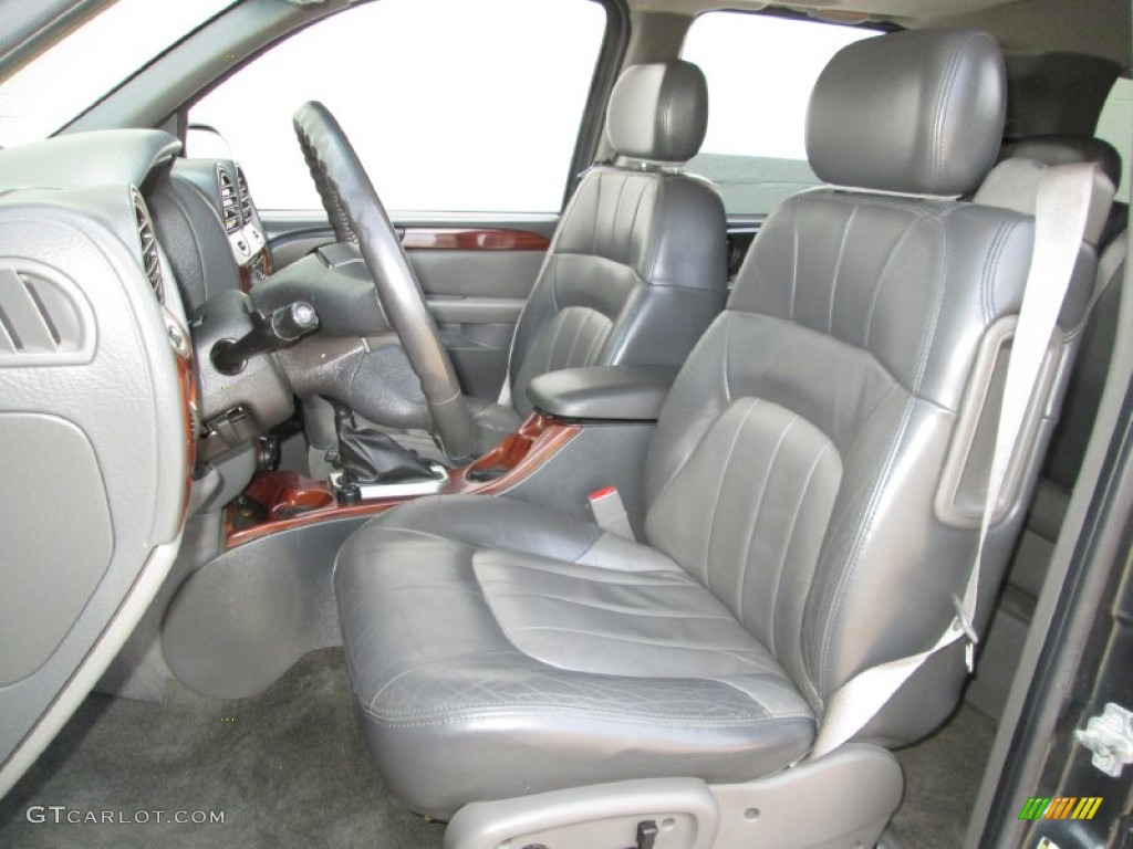 Medium Pewter Interior 2004 GMC Envoy XL SLT 4x4 Photo #79751264