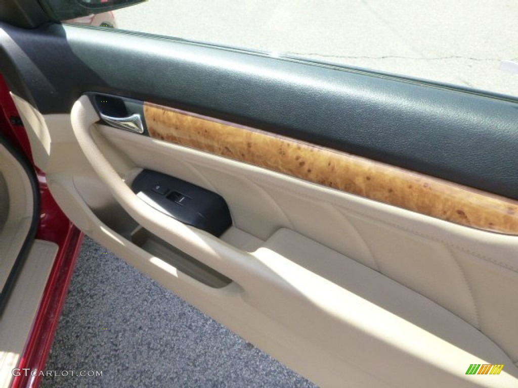 2004 Accord EX V6 Coupe - San Marino Red Pearl / Ivory photo #12