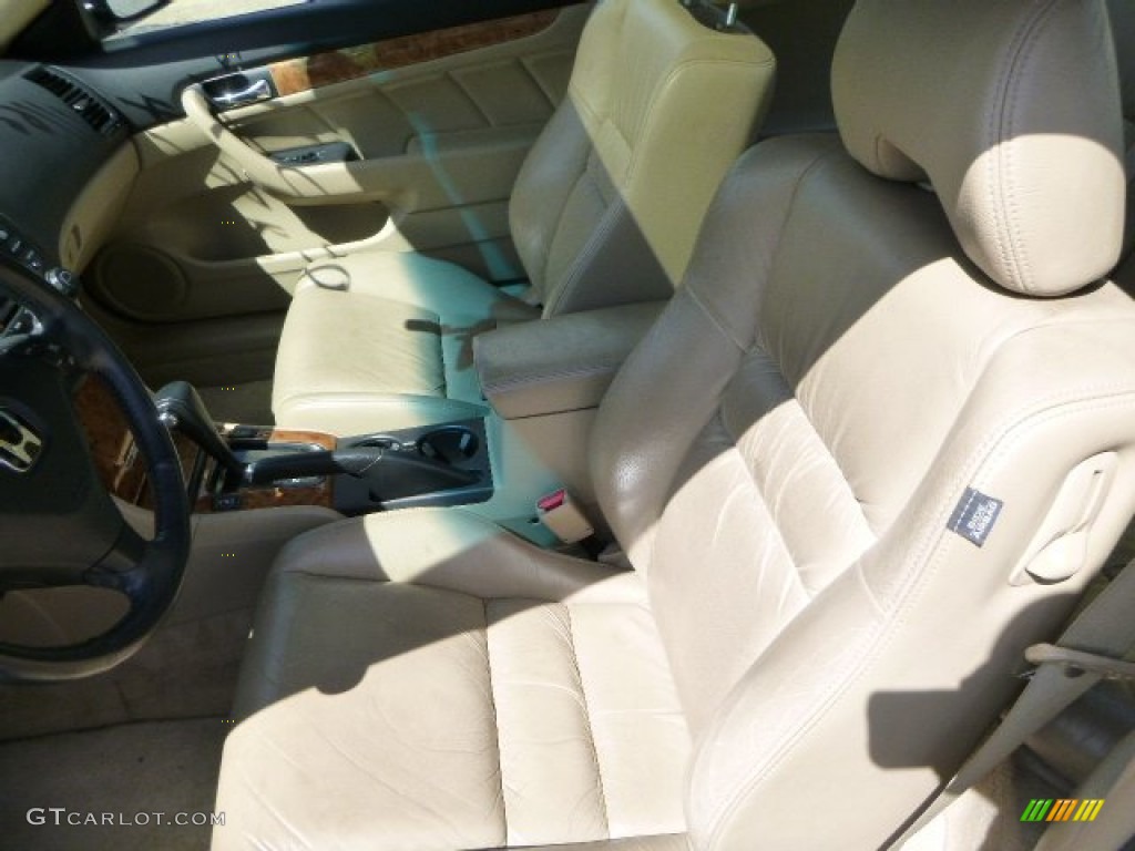 2004 Accord EX V6 Coupe - San Marino Red Pearl / Ivory photo #14