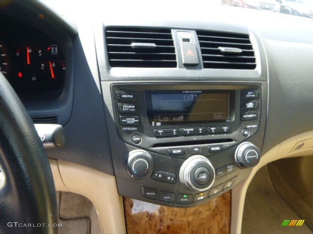 2004 Accord EX V6 Coupe - San Marino Red Pearl / Ivory photo #23