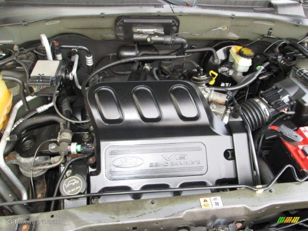 2004 Ford Escape XLT V6 4WD Engine Photos