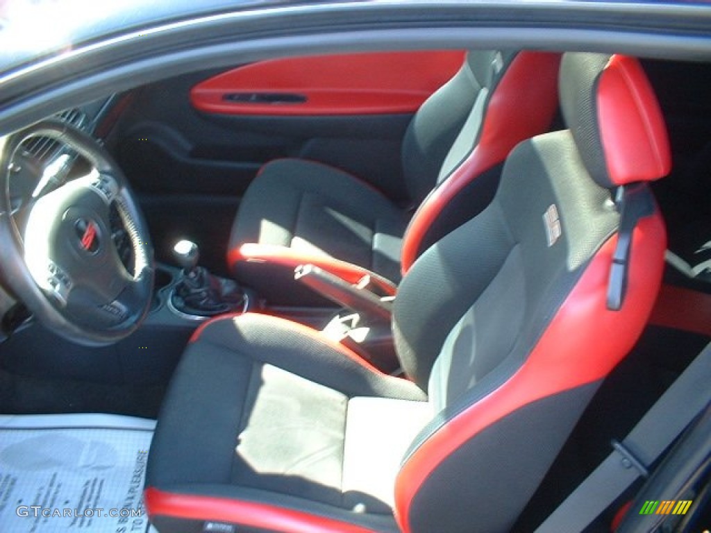 2009 Cobalt SS Coupe - Black / Ebony/Ebony UltraLux/Red Pipping photo #9