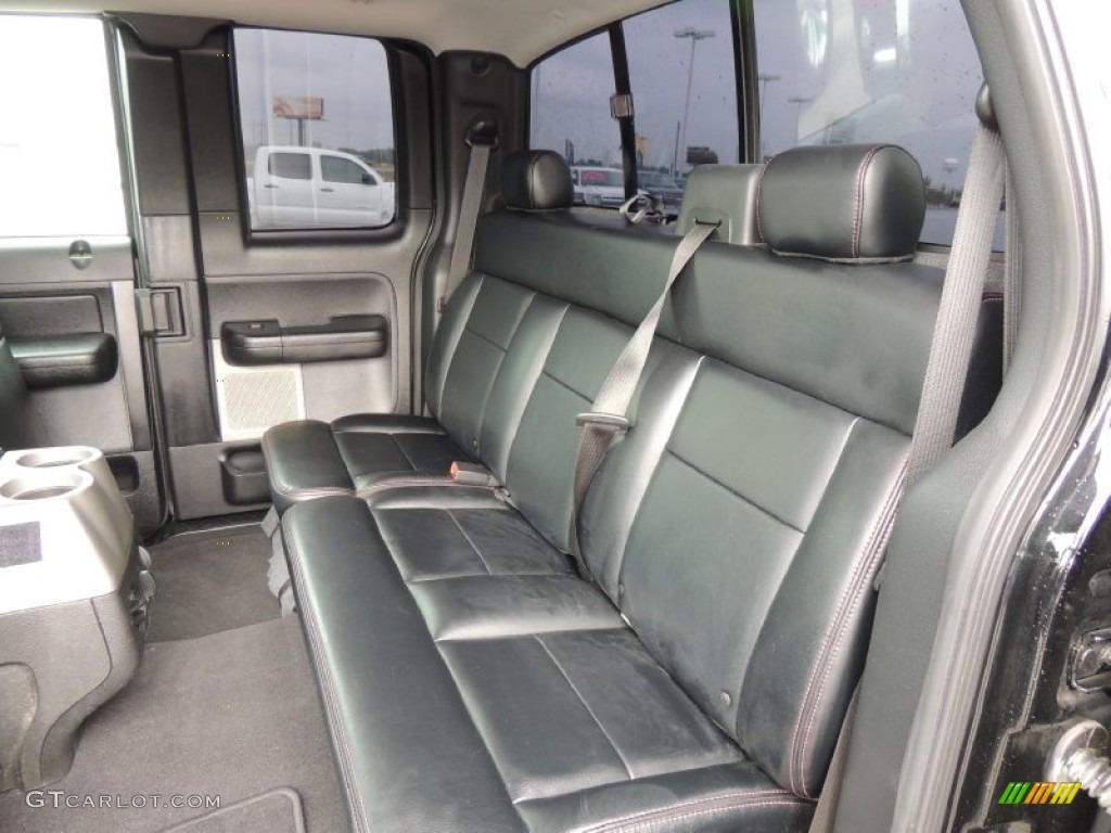 Black Interior 2007 Ford F150 FX2 Sport SuperCab Photo #79753609