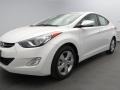 2013 Shimmering White Hyundai Elantra GLS  photo #2