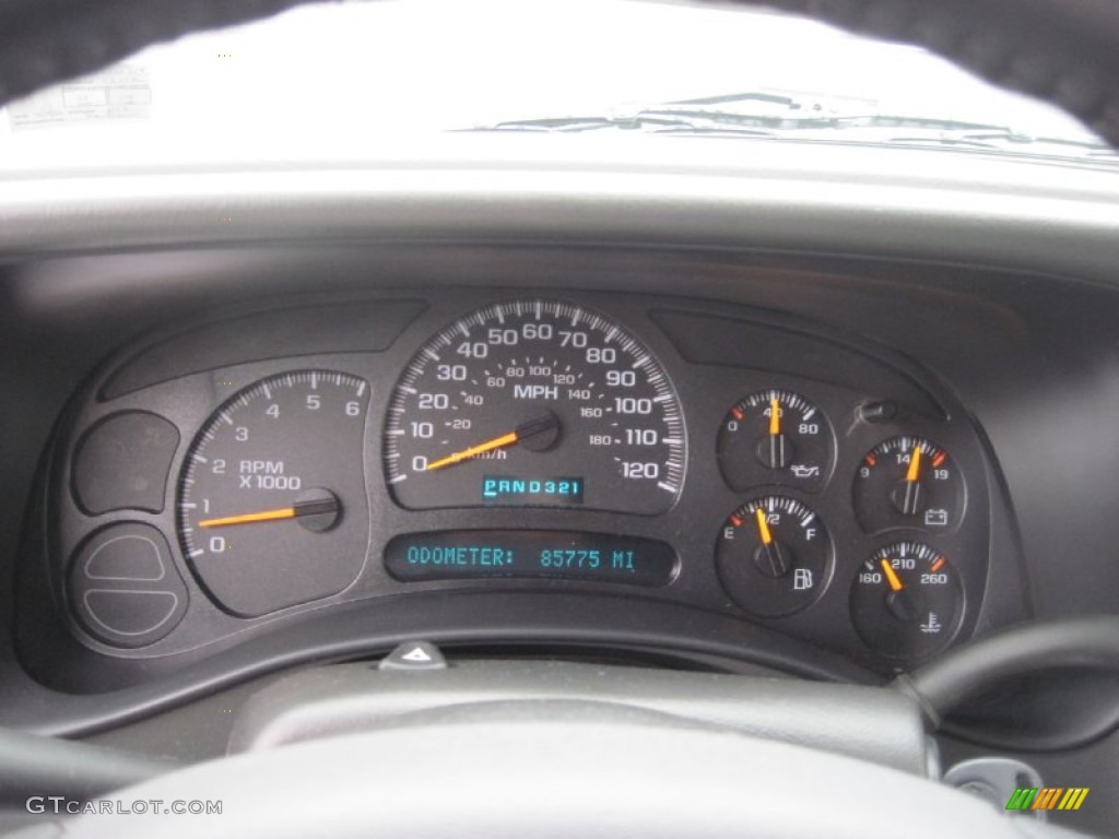 2005 Chevrolet Silverado 1500 LS Extended Cab 4x4 Gauges Photos