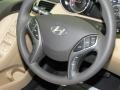 2013 Shimmering White Hyundai Elantra GLS  photo #4