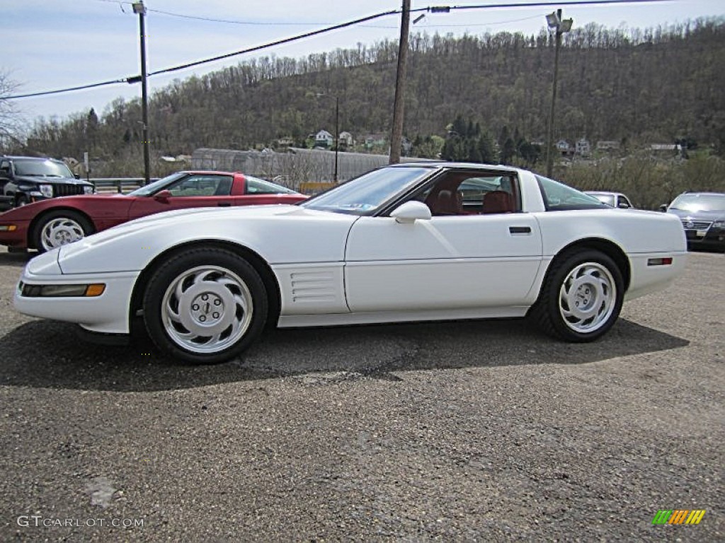 White 1991 Chevrolet Corvette ZR1 Exterior Photo #79756651