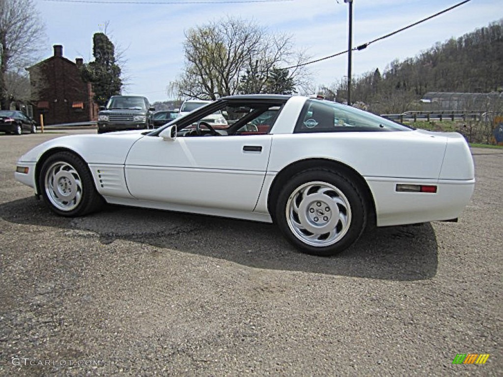 White 1991 Chevrolet Corvette ZR1 Exterior Photo #79756693