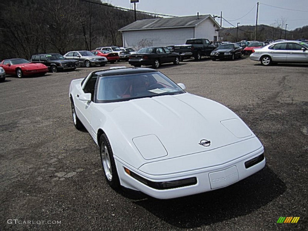 White 1991 Chevrolet Corvette ZR1 Exterior Photo #79756944