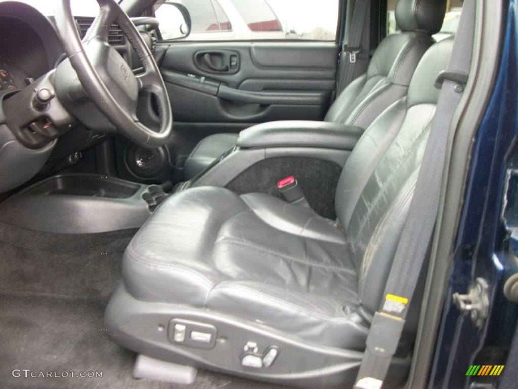 Graphite Gray Interior 2000 Chevrolet Blazer LT 4x4 Photo #79756955