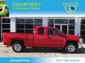 2012 Victory Red Chevrolet Silverado 1500 LT Extended Cab  photo #1