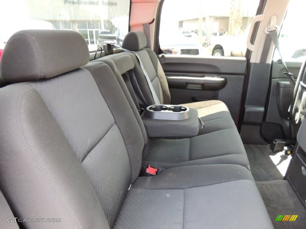 2010 Silverado 1500 LS Crew Cab - Victory Red / Dark Titanium photo #8