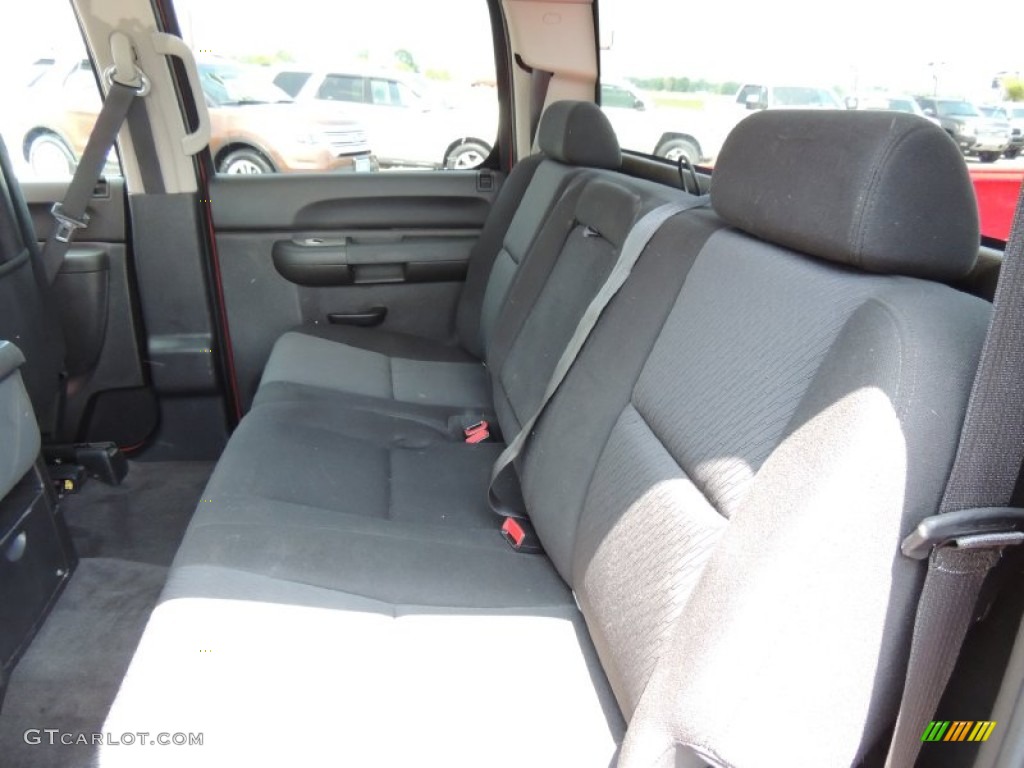 2010 Silverado 1500 LS Crew Cab - Victory Red / Dark Titanium photo #10