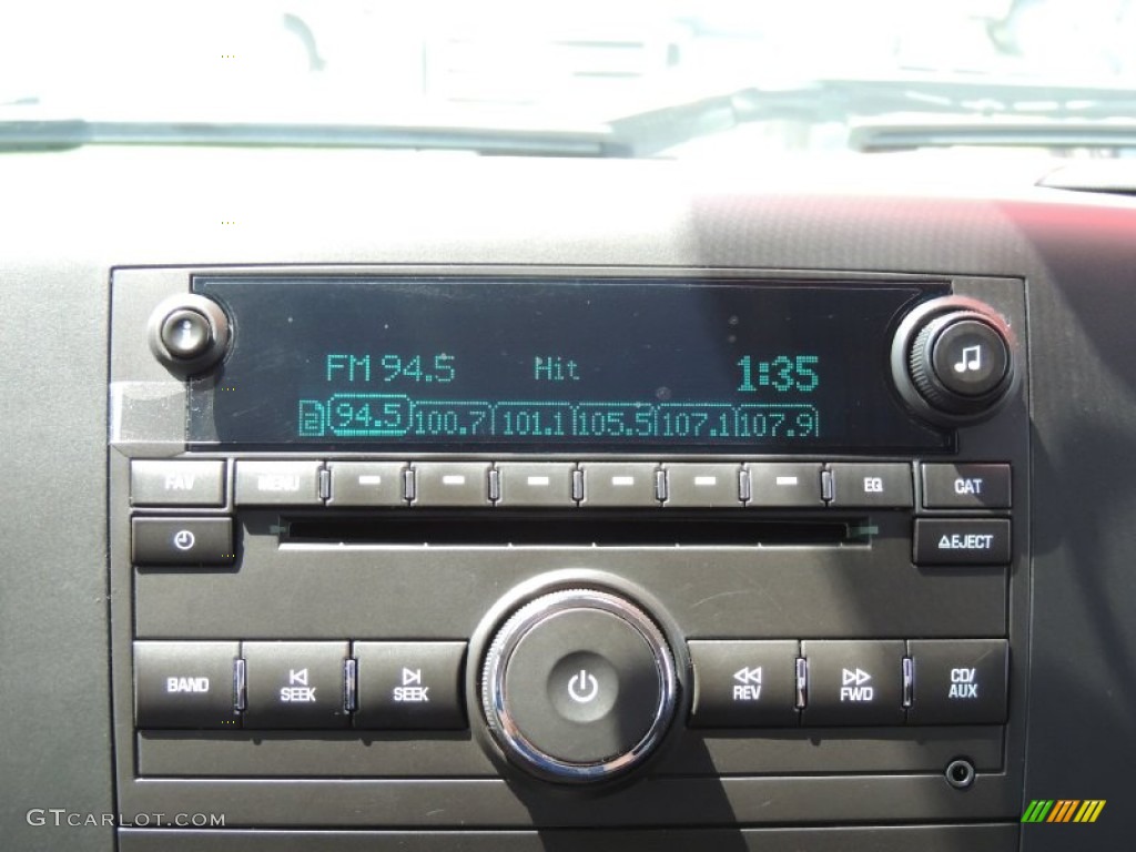 2010 Chevrolet Silverado 1500 LS Crew Cab Audio System Photos