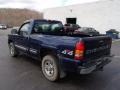 2002 Indigo Blue Metallic Chevrolet Silverado 1500 Work Truck Regular Cab 4x4  photo #4